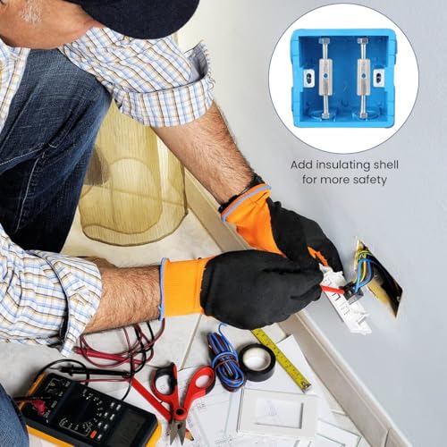 Serplex® 30PCS Universal Socket Cassette Repair Device, 86-Wire Box Kit With Adjustable Switch Sockets (69-82mm), 10 Masonry Screws, Sturdy Wrench, For DIY & Wire Box Repairs Serplex® 30PCS Universal Socket Cassette Repair Device, 86-Wire Box Kit With Adjustable Switch Sockets (69-82mm), 10 Masonry Screws, Sturdy Wrench, For DIY & Wire Box Repairs